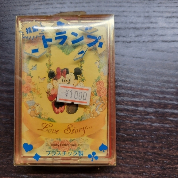 DISNEY JAPAN 1992 NICHITEN VINTAGE MICKEY MINIE PLAYING CARDS [BNIB] - Picture 4 of 14